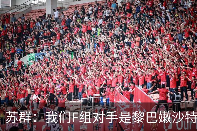 苏群：我们F组对手是黎巴嫩/沙特/卡塔尔 若第四得去和E组第四比