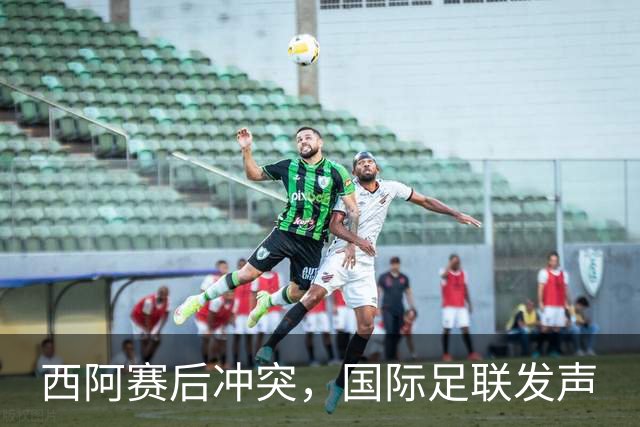 西阿赛后冲突，国际足联发声