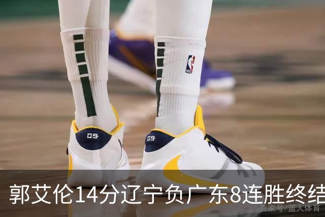 郭艾伦14分辽宁负广东8连胜终结 胡明轩13+8